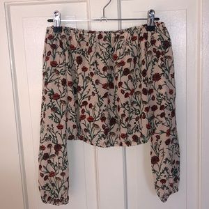 Kookai Off The Shoulder Top